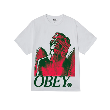 Obey Blindfold Classic T-Shirt t-shirt stampata vista frontale