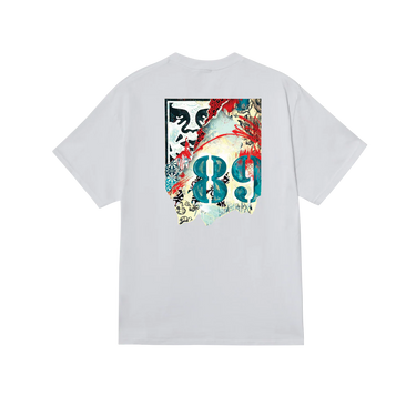 Obey Lisbon Icon Classic T-Shirt t-shirt stampata vista frontale