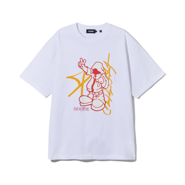 Xlarge Pigment Dyed Peace And Fortune Tee t-shirt tinta in capo vista frontale