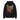 Propaganda Ribs Archangel Hoodie nera, felpa con cappuccio e stampa arcangelo sul retro