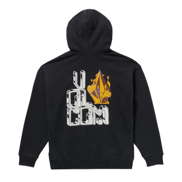 Volcom Callum Rooney Hoodie felpa con cappuccio stampata vista frontale