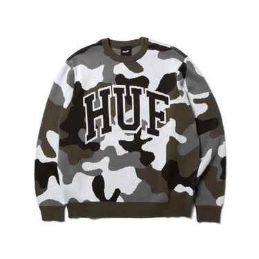 HUF Arch Jacquard Camo maglione girocollo camouflage