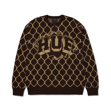 HUF Breakthrough Sweat maglione jacquard vista frontale