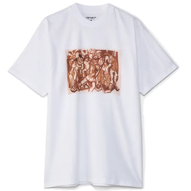 Carhartt WIP Cai Arfon Bellis T-shirt stampata vista frontale