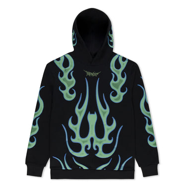 RipNDip Volt Hoodie felpa con stampa rigonfiata e ricamo vista frontale