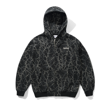 Thorn Camo Waffle Zip-Thru Hood
