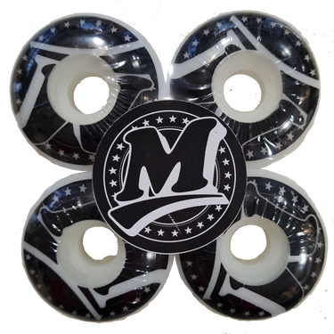 Marker Wheels set ruote skate 54mm durezza 99A
