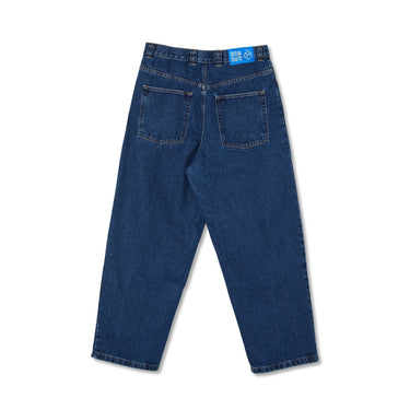 Polar Big Boy pantalone denim blu scuro vestibilità baggy vista frontale