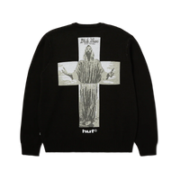 Black Moses Knit Sweat