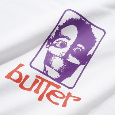 Butter Goods Bound Tee bianca retro t-shirt cotone