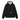 Giacca con cappuccio Carhartt WIP Car-Lux nera, vista frontale