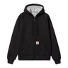Giacca con cappuccio Carhartt WIP Car-Lux nera, vista frontale