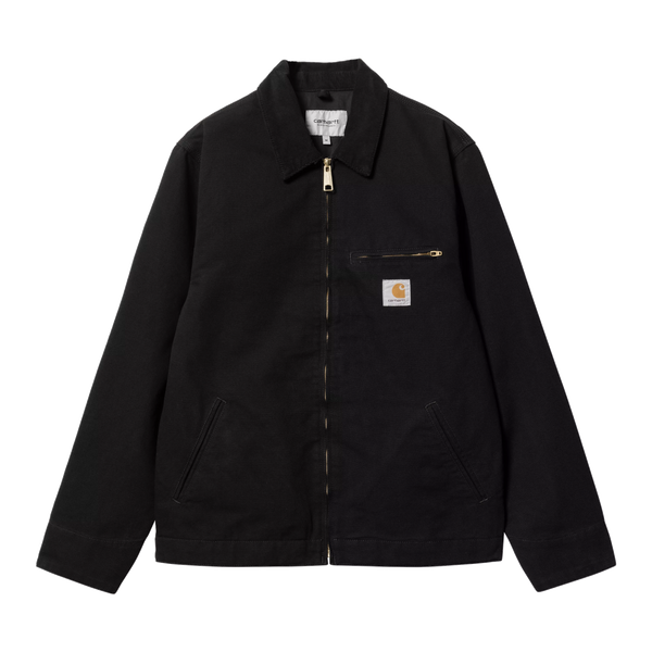 OG Detroit Summer Jacket - Black Aged Canvas
