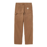 Carhartt WIP Single Knee Pant marrone Hamilton Brown vista frontale
