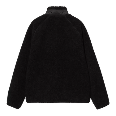 Carhartt WIP Prentis Liner giacca in pile nera, vista posteriore