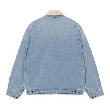 OG Detroit Jacket - Dusty H Brown Burst  Washed