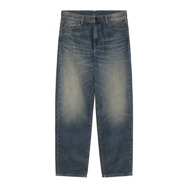 Aaron Pant - Blue Mid Worn Used Washed