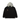 HUF Olympia Hooded Overshirt nera camicia con cappuccio