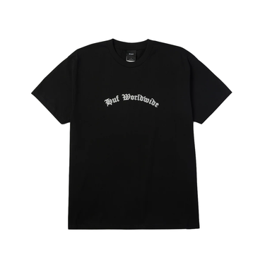 HUF Olympia T-Shirt nera fronte stampa grafica
