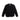 Polar Skate Co. Dylan LS Tee nera, t-shirt manica lunga jersey waffle, vista fronte