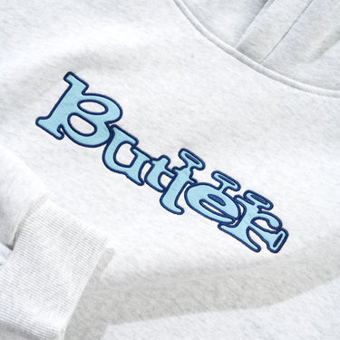 Butter Goods Trumpet Pullover Hood ash retro felpa con cappuccio
