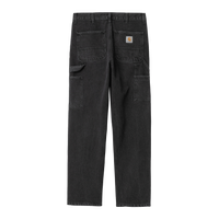 Double Knee Pant - Black Stone Washed