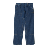 Double Knee Pant - Blue Stone Washed