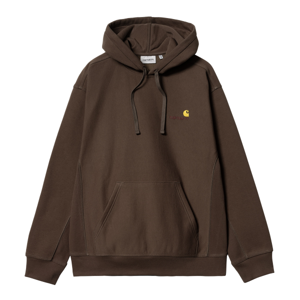 Hooded American Script Sweatshirt - Buckeye