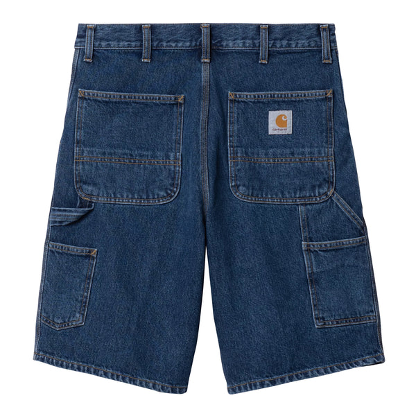 Single Knee Short - Blue Stone Washed