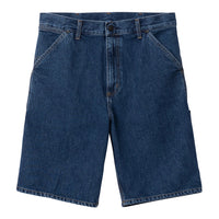 Single Knee Short - Blue Stone Washed