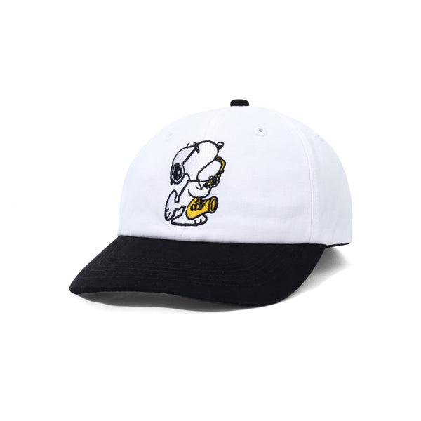 Jazz 6 Panel Cap - White