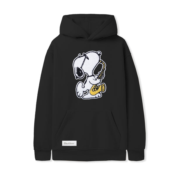 Jazz Chenille Hood - Black