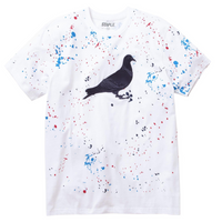Drip Embroidered Pigeon Tee