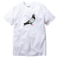 Pigeon Logo Tee - White